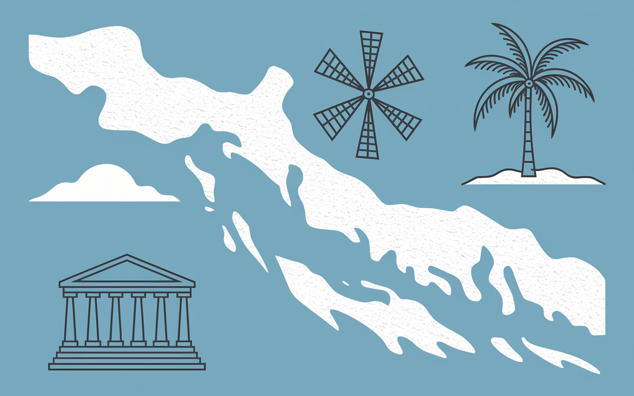 carte destinations grece avec selectour