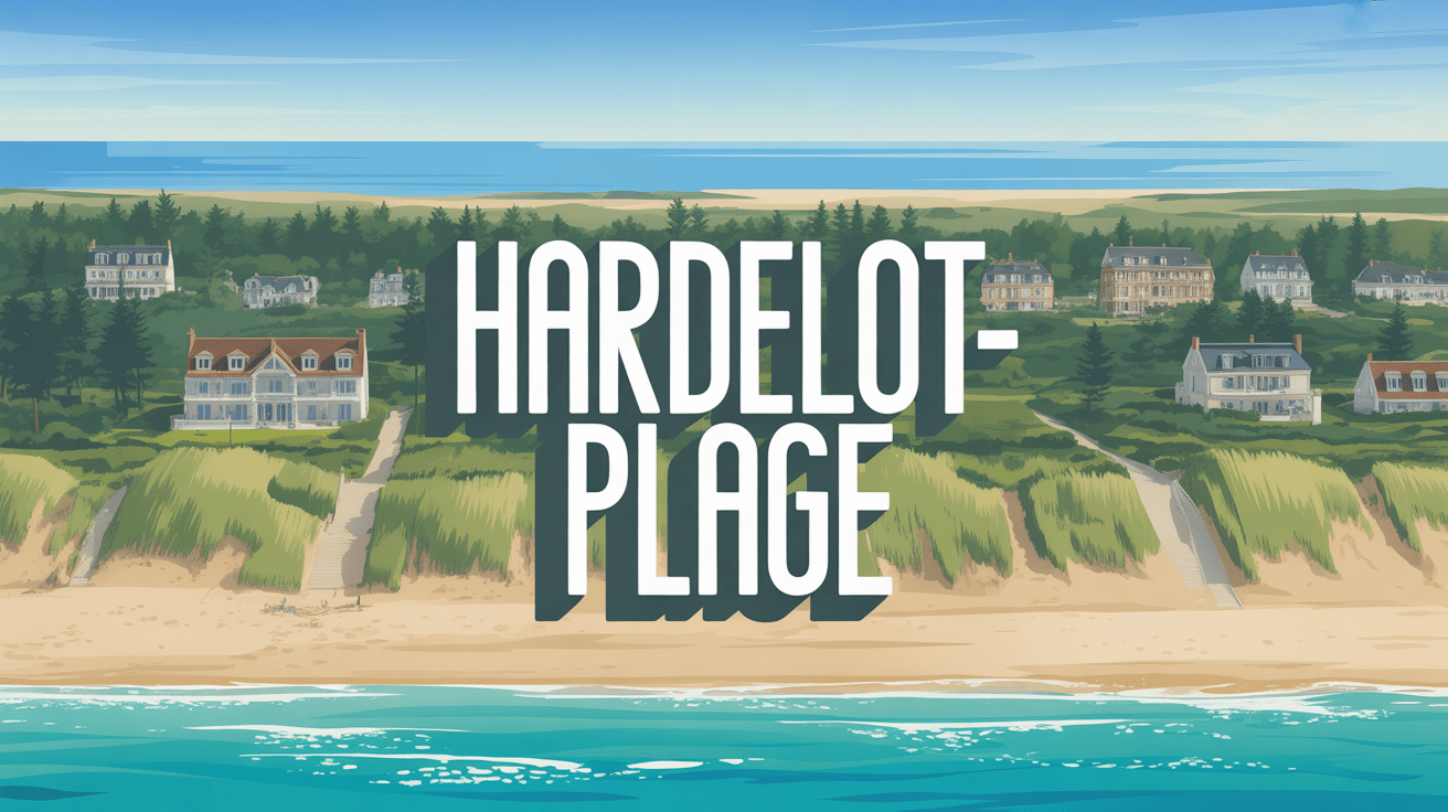 vue aerienne hardelot plage plage sable fin dunes villas