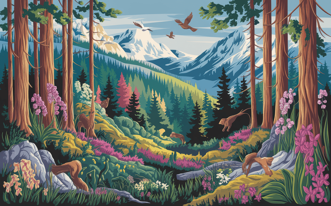 biodiversité forêt montagne