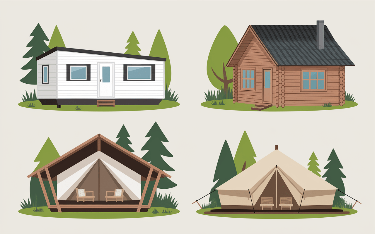 Hébergements camping