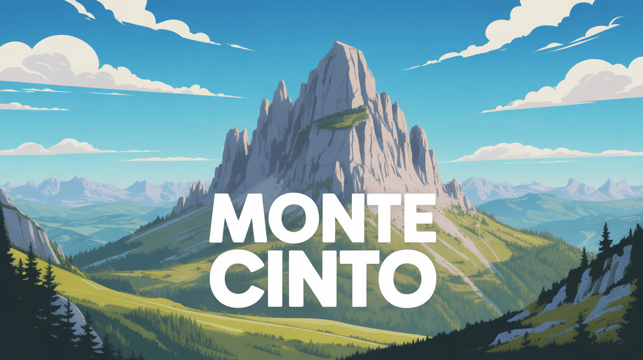 Vue panoramique du Monte Cinto