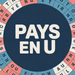 Planisphère avec pays en U