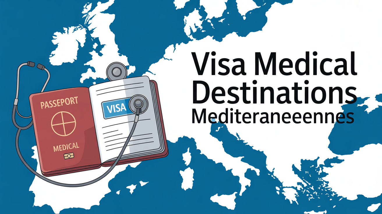 Visa médical et éléments de santé sur carte méditerranéenne