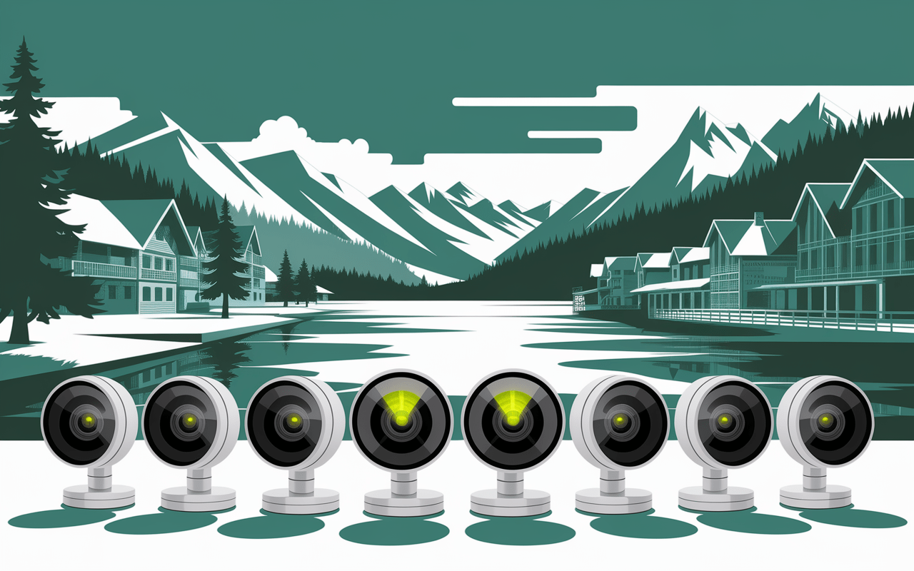 Collection webcams Annecy vue lac et ville