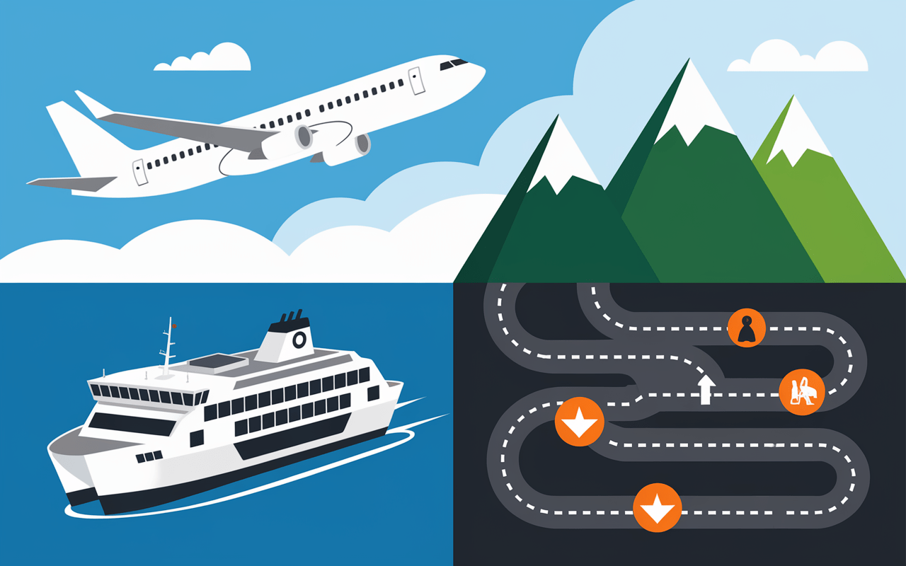 Transports et itinéraires classiques comment se rendre a ksamil