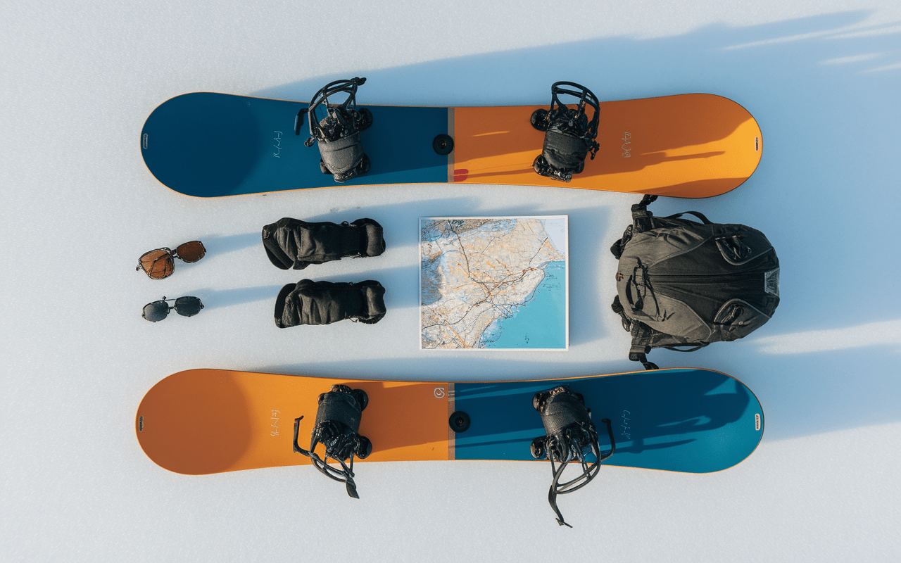 Matériel essentiel pour randonnée split sur neige