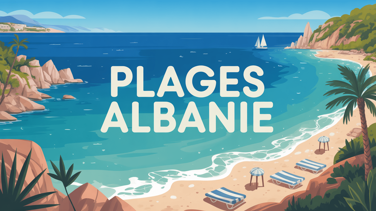 Ou aller en Albanie plage vue panoramique