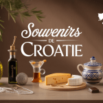 que ramener de Croatie ensemble de souvenirs typiques