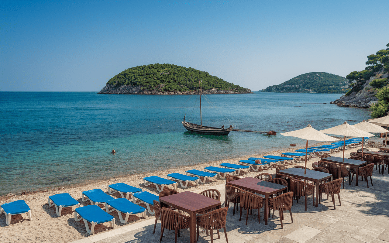 Que voir à Dubrovnik plage mer îles et restaurant local