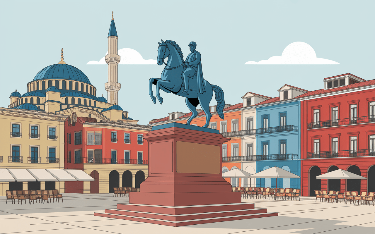 quelle est la capitale de l'albanie patrimoine historique tirana