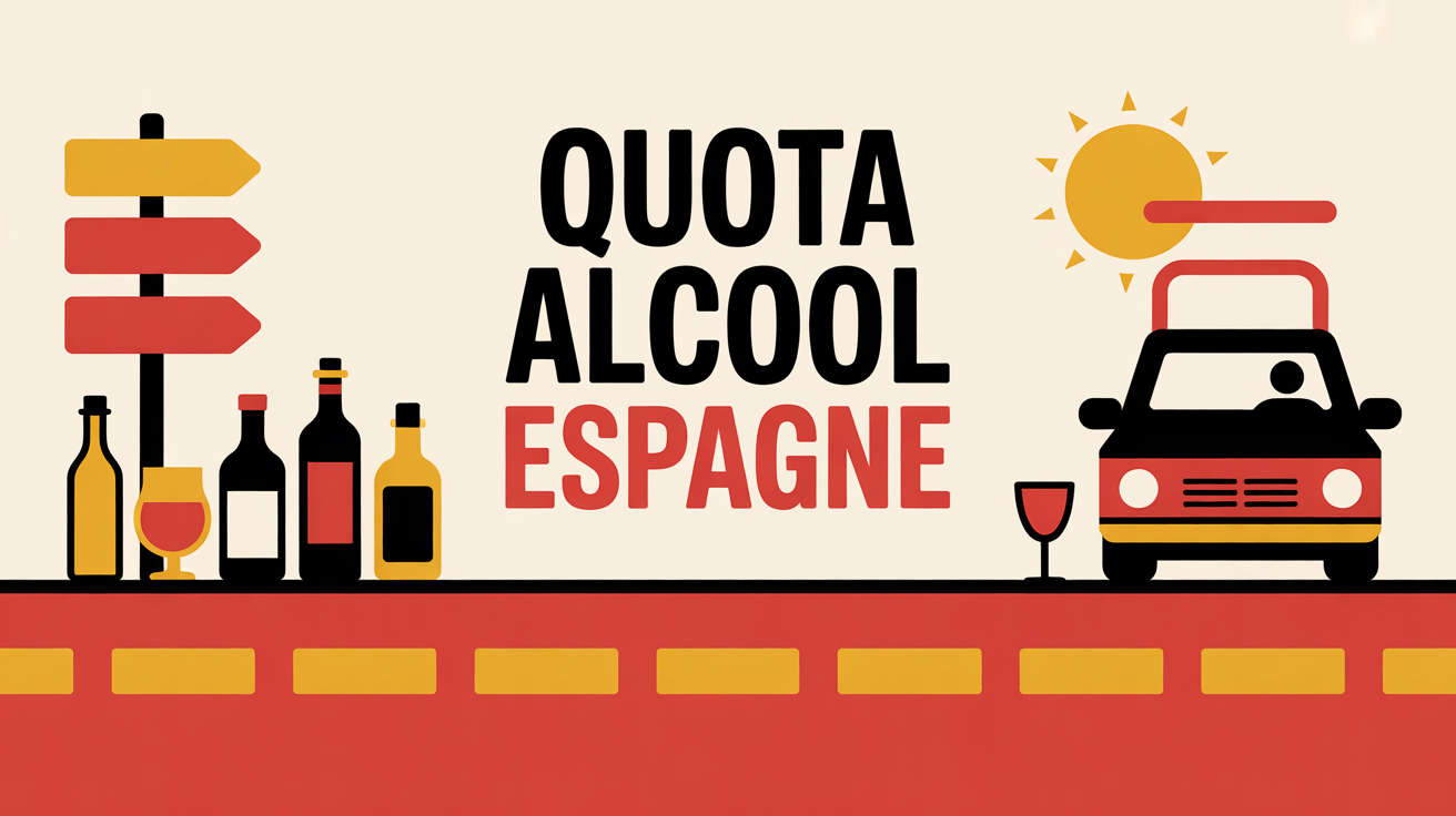 illustration quota alcool espagne frontière