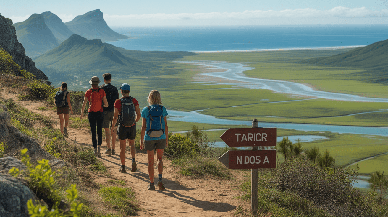 charco verde randonneurs restaurant vue lagune