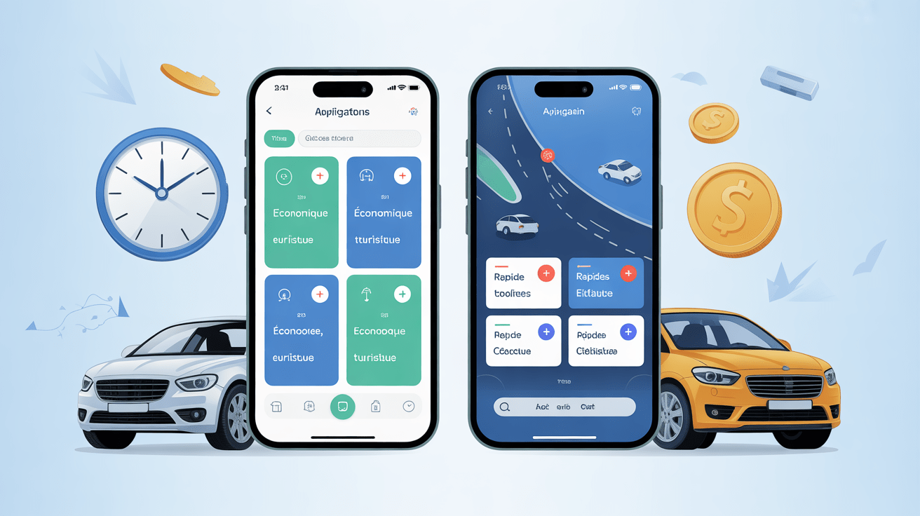 Fonctionnalites itineraire mappy viamichelin applications