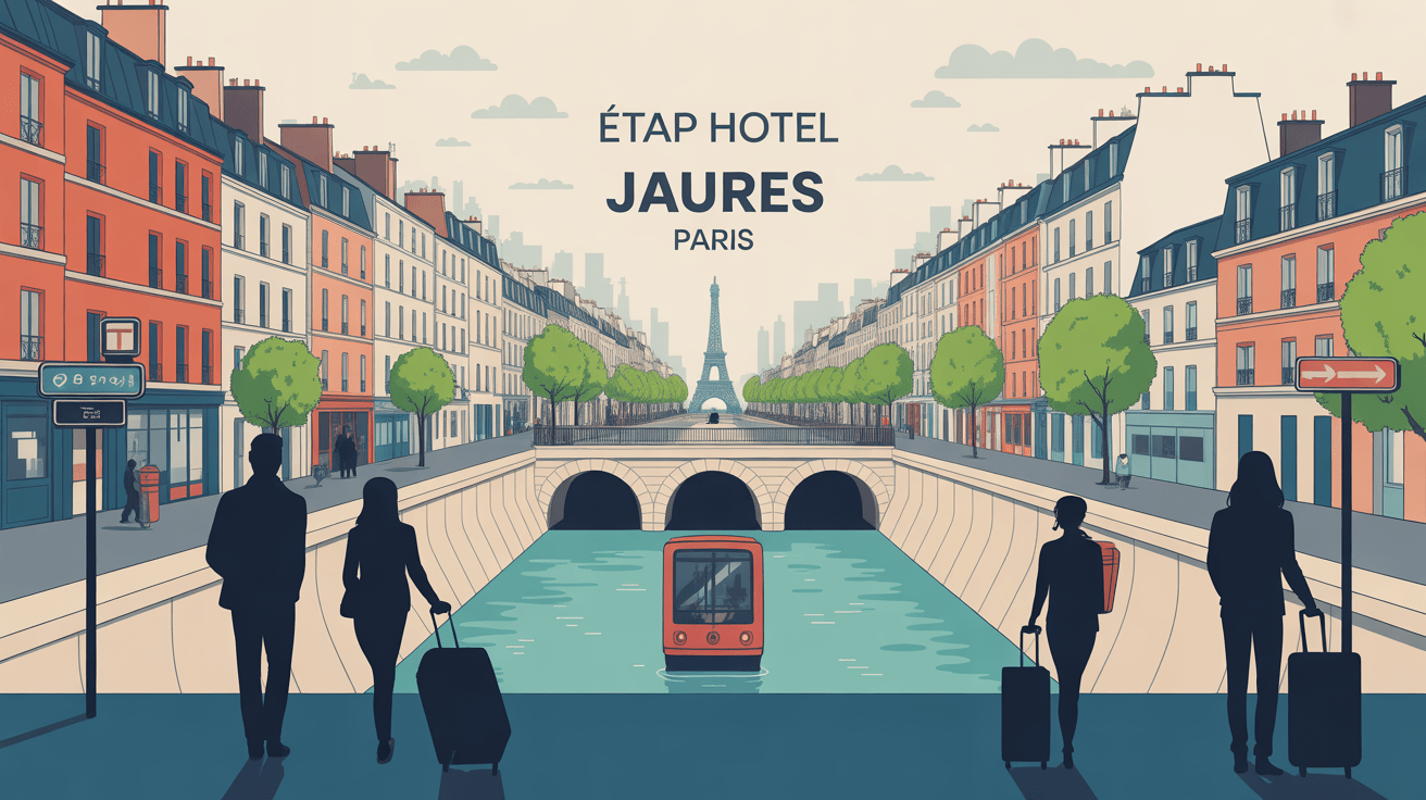 etap hotel jaures paris vue quartier métro