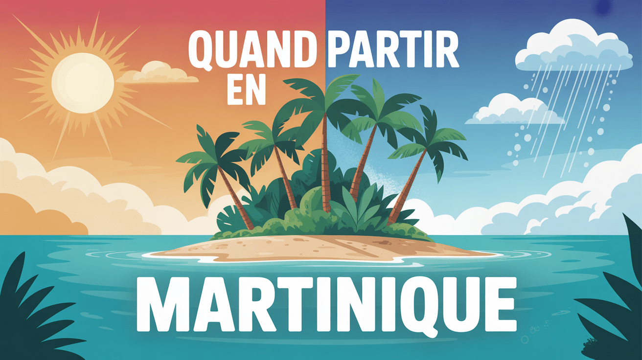 Quand partir en Martinique illustration île saison sèche et humide