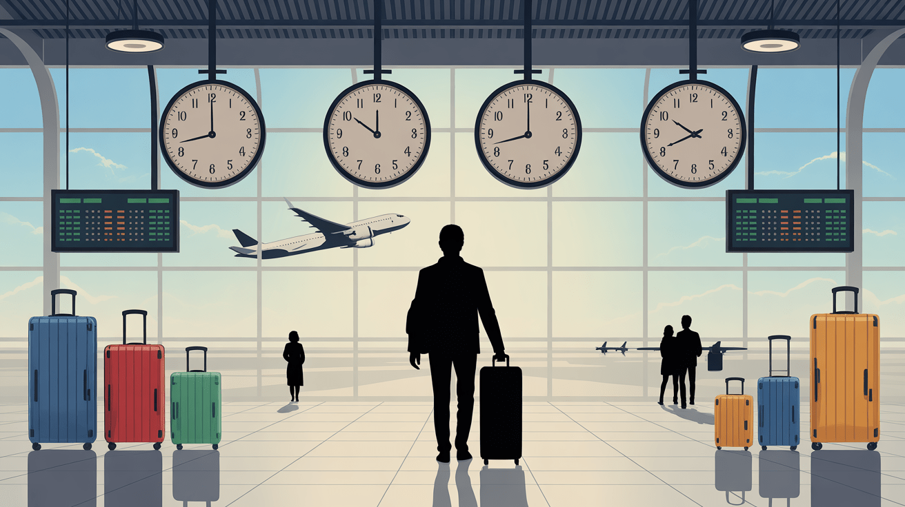 Aéroport horloges quelle heure est-il en nouvelle-calédonie