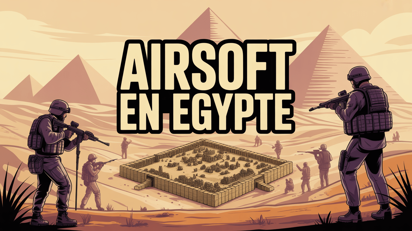 spot air egypt illustration désert joueurs pyramide