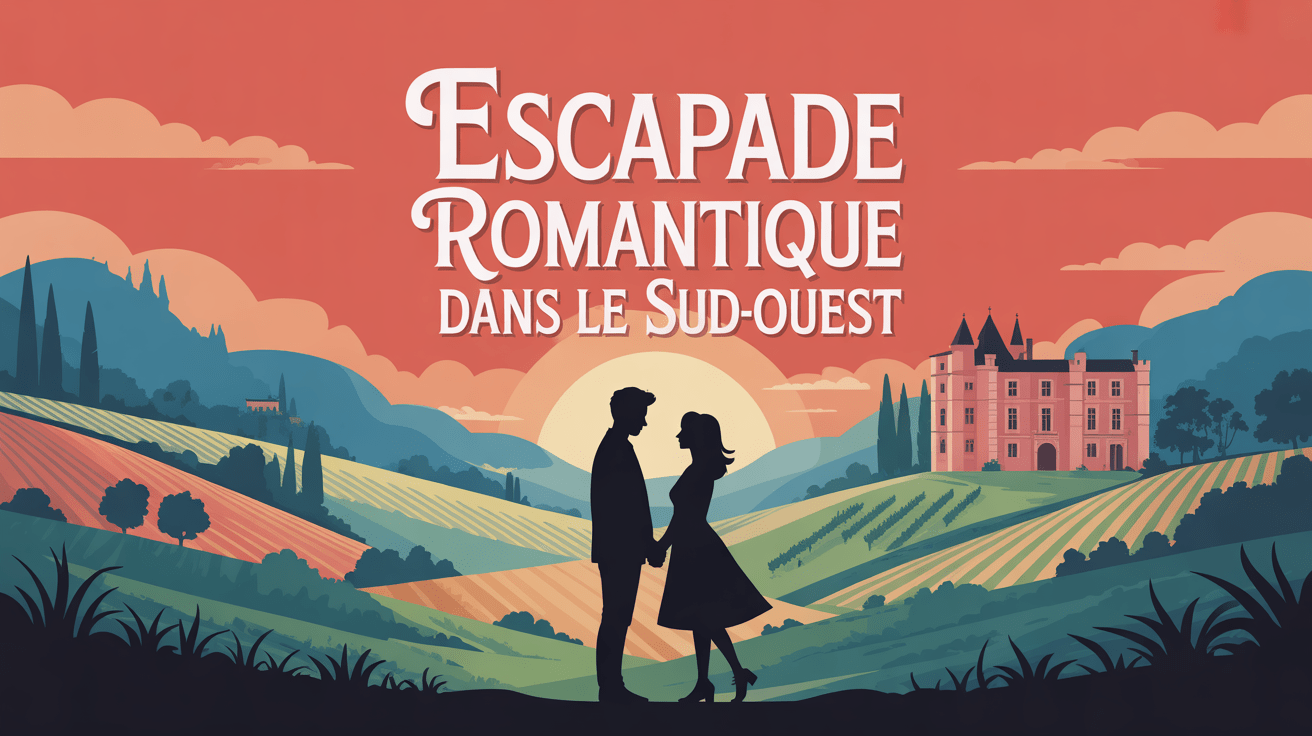 week end en amoureux dans le sud ouest paysage coucher de soleil