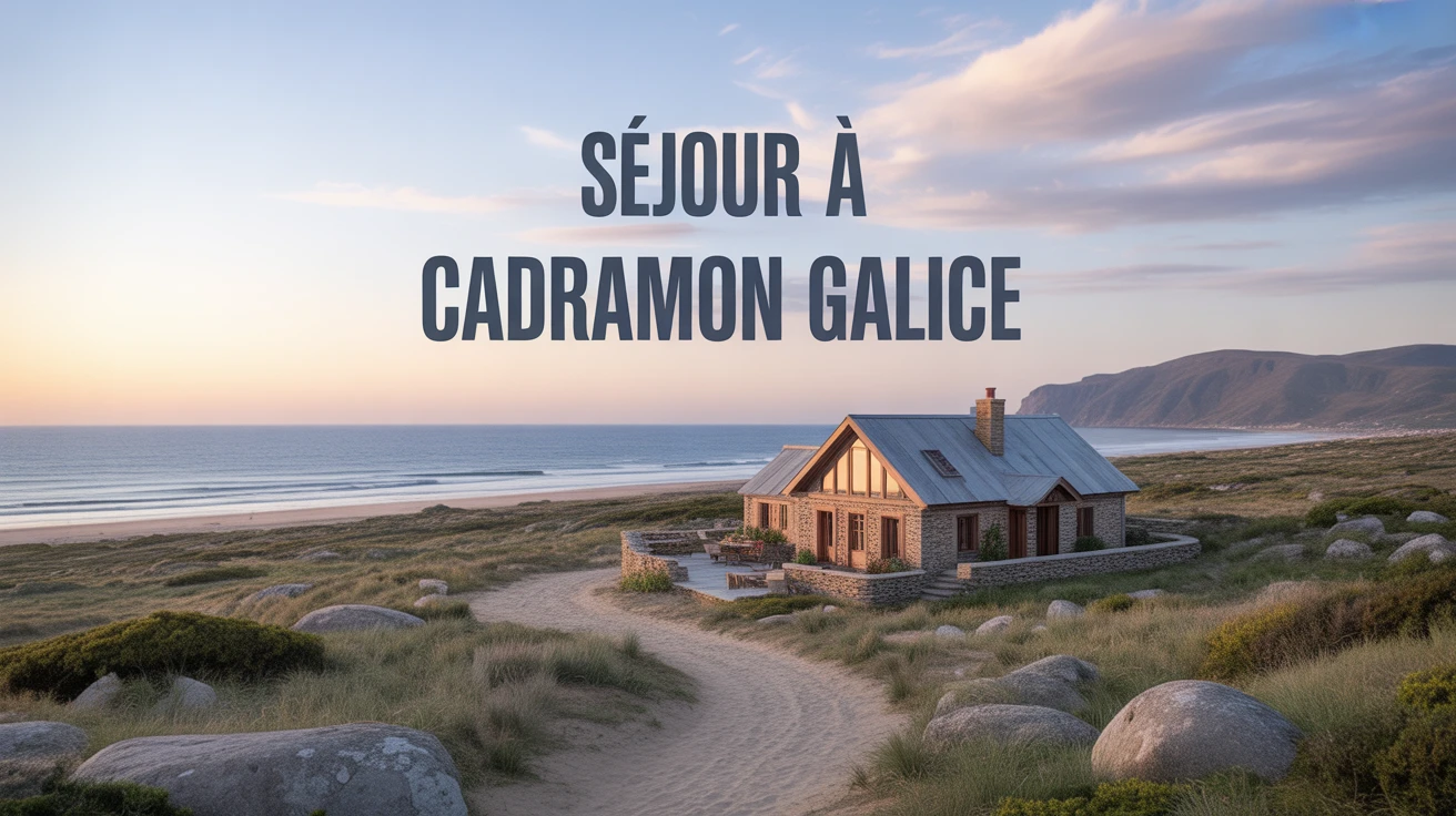Maison rustique à Cadramon Galice près de la plage sauvage