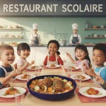 restaurant scolaire enfants autour d’un plat équilibré