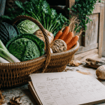 légumes de saison janvier sur une table