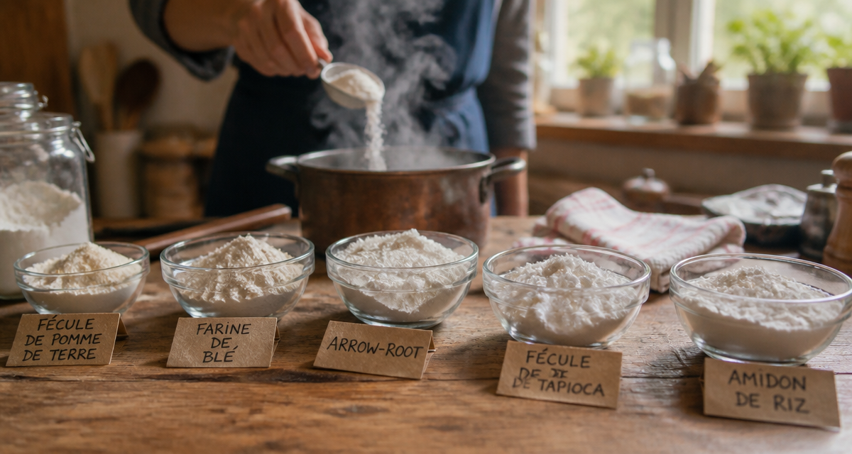 par quoi remplacer la maizena alternatives en cuisine