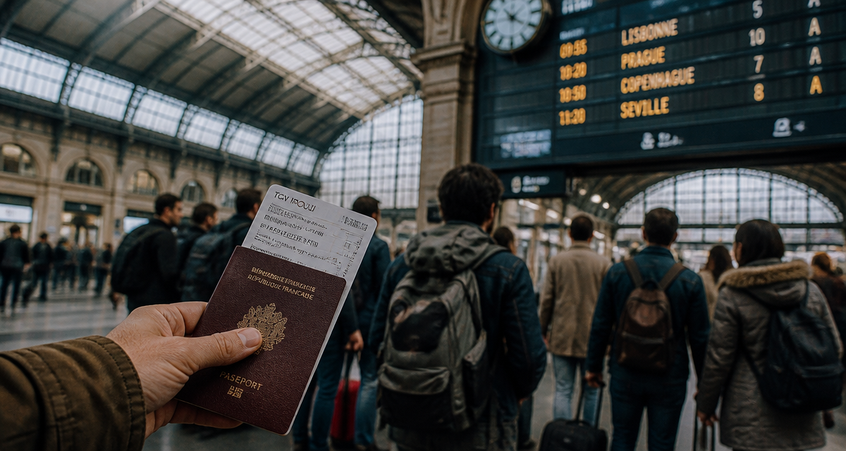 weekend en europe gare centrale voyageurs
