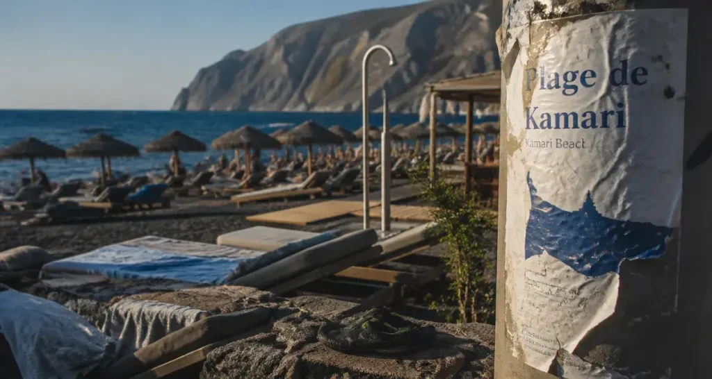 Kamari à Santorin : pourquoi choisir cette station balnéaire pour votre séjour ?