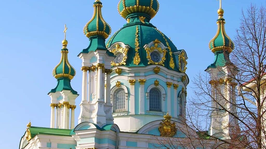 Iglesia San Andrés en Kiev