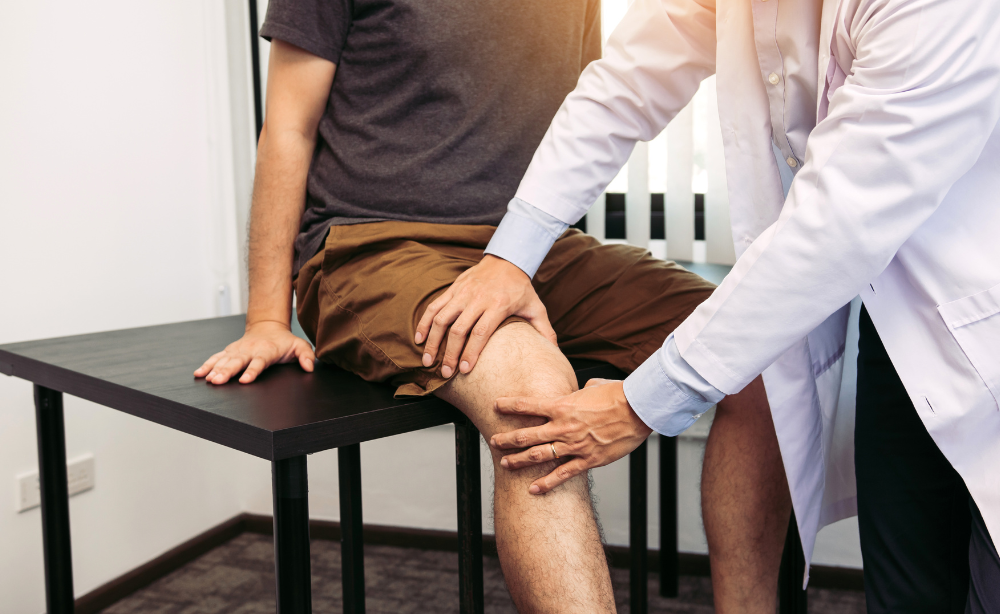 OOC Services Page Doctor Assisting Patient