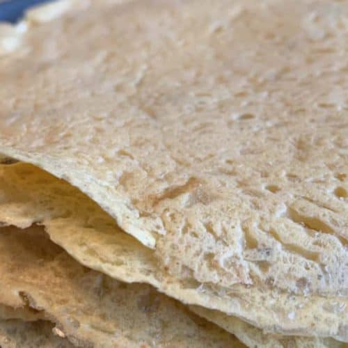 Chickpea crepes