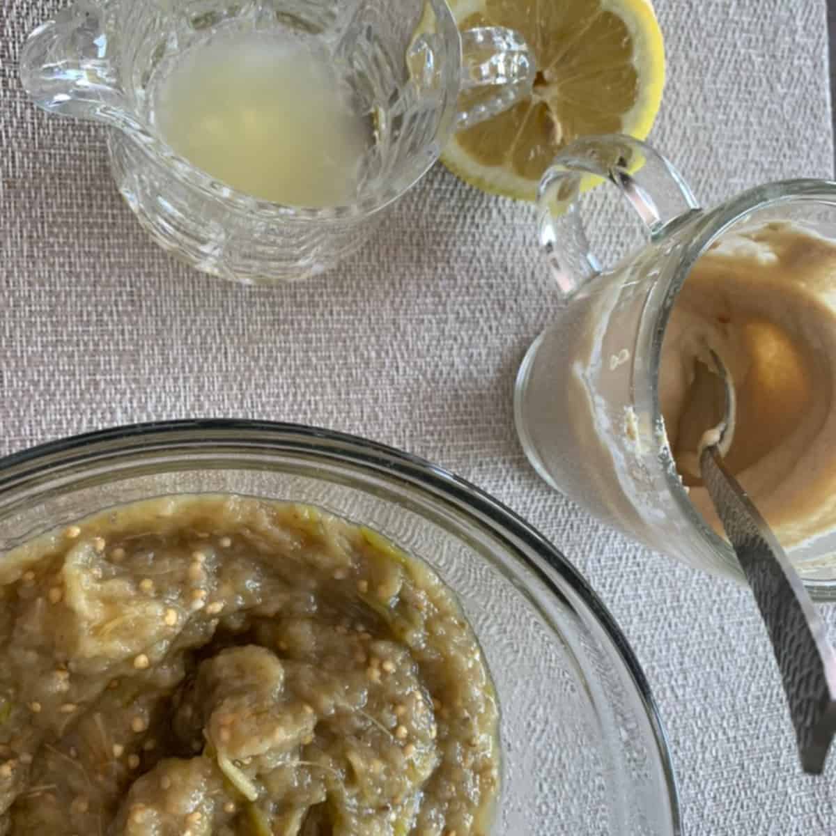 All components to make mutabal.