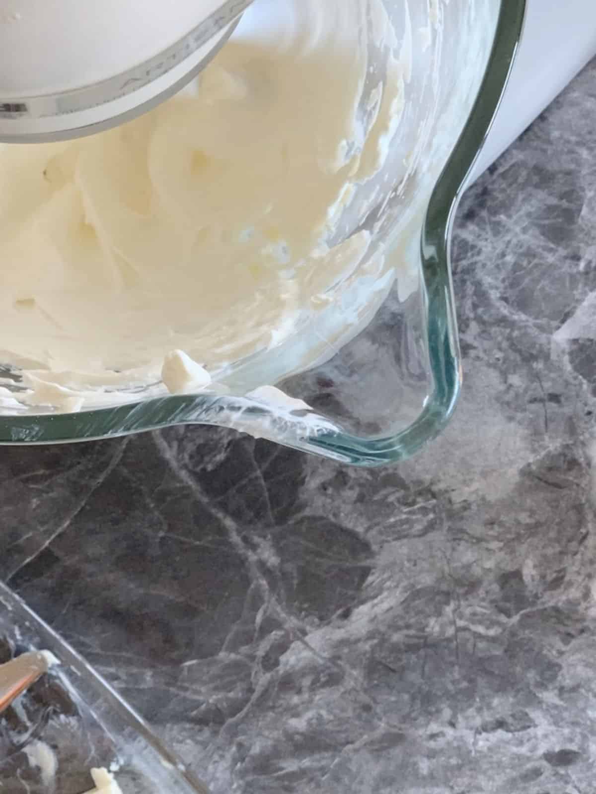 Armenian gata making the dough.