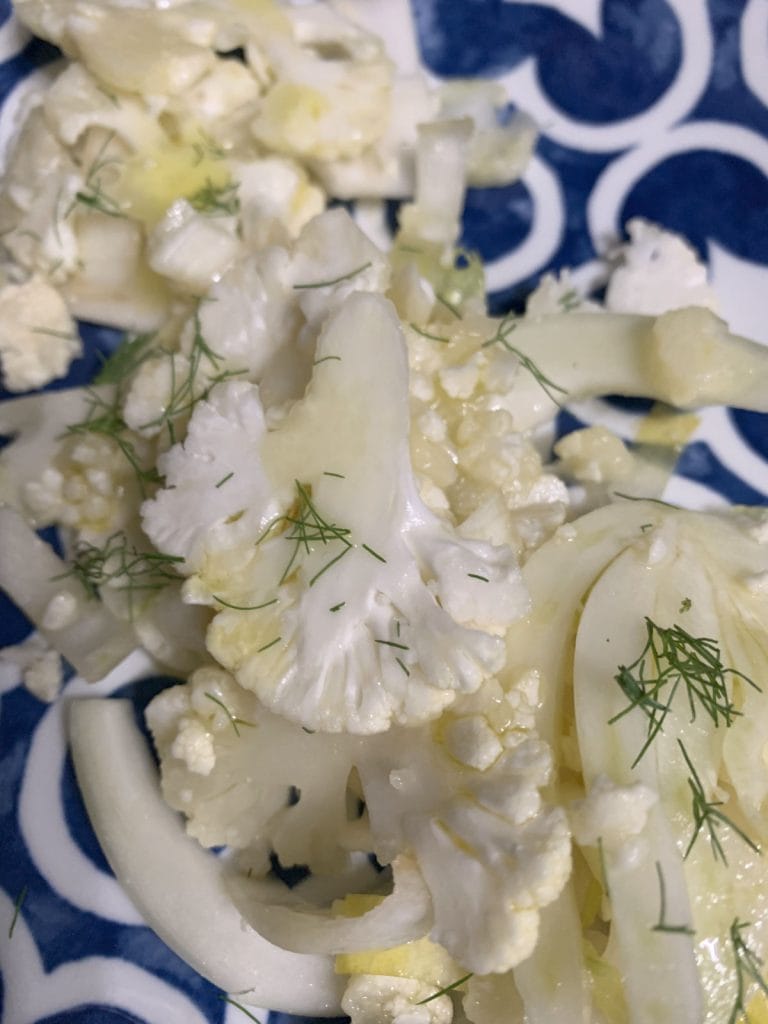 Shaved Cauliflower Endive Salad Finished 16s 3