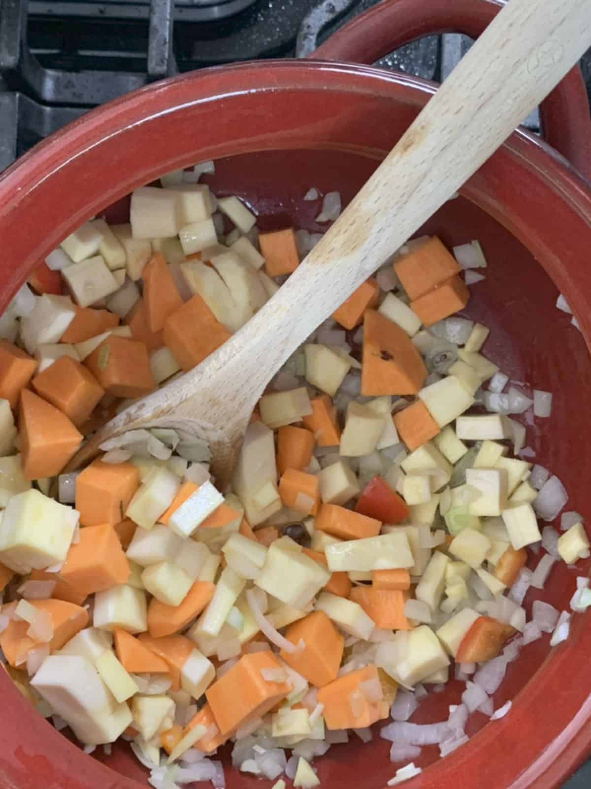 Three bean chili step by step p 1 8