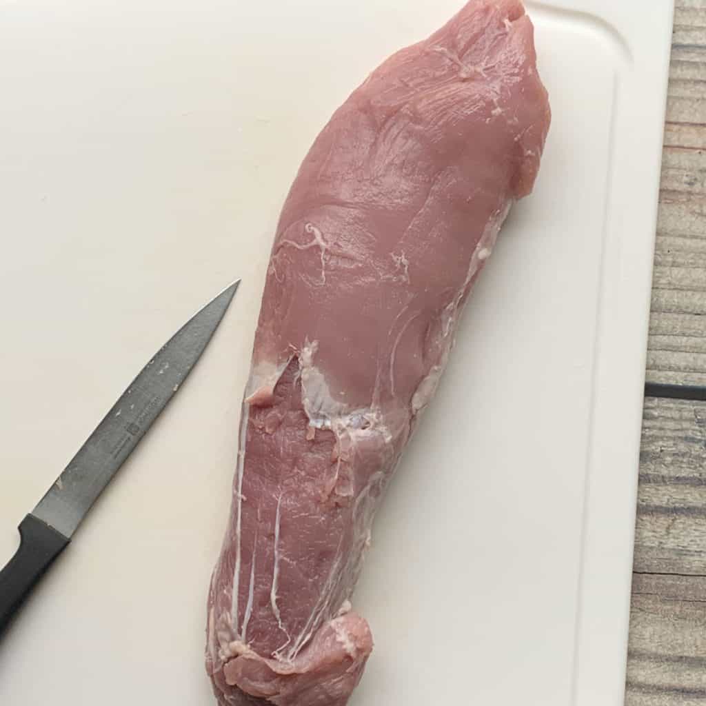 Rosa di Parm Pork Tenderloin Cleaning Process 12s 7