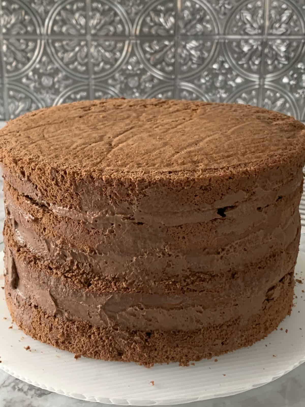 Black forest cake steps 16p 17