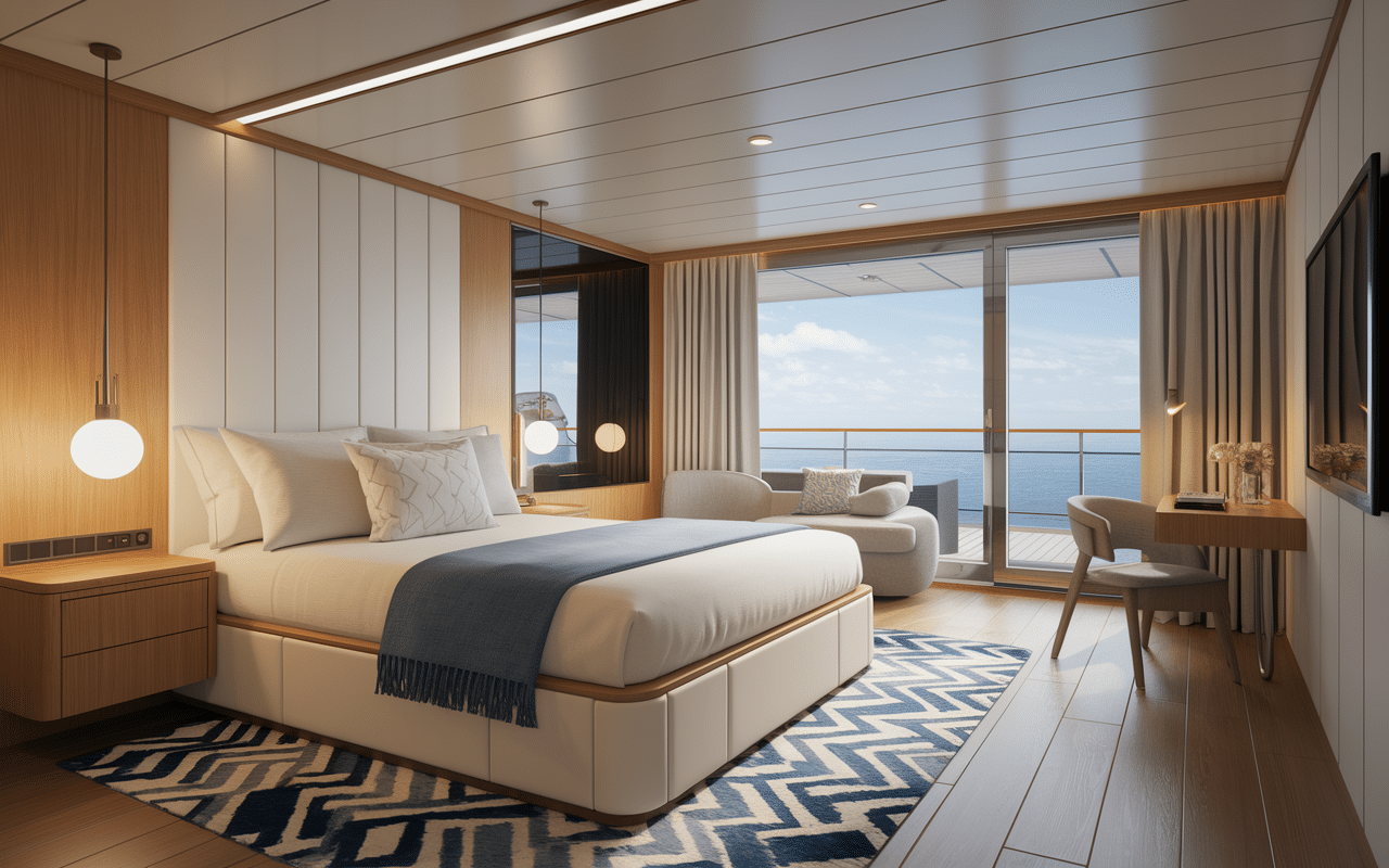 Cabine moderne MSC Grandiosa