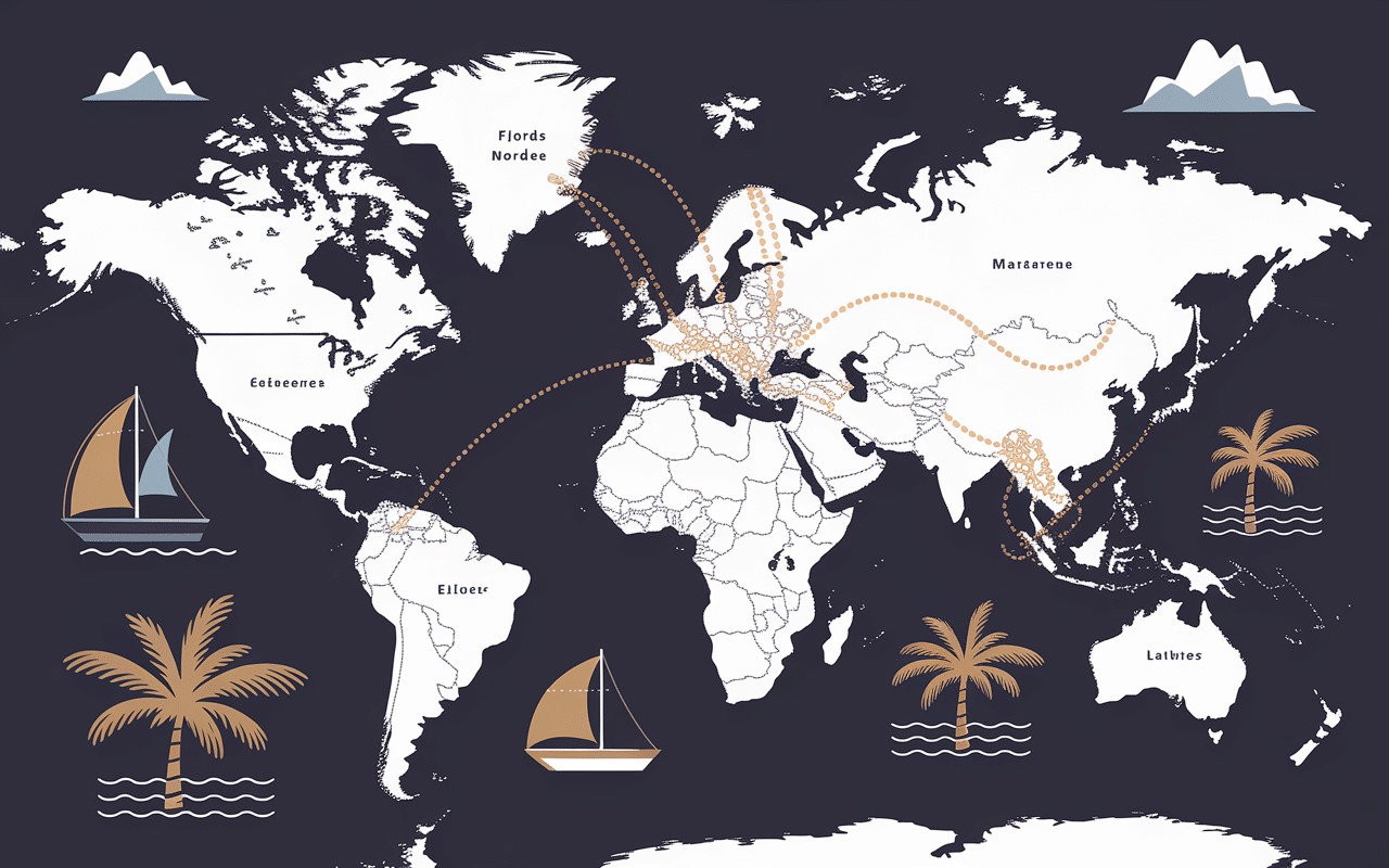 carte cfc croisiere destinations nordique mediterranee caraibes