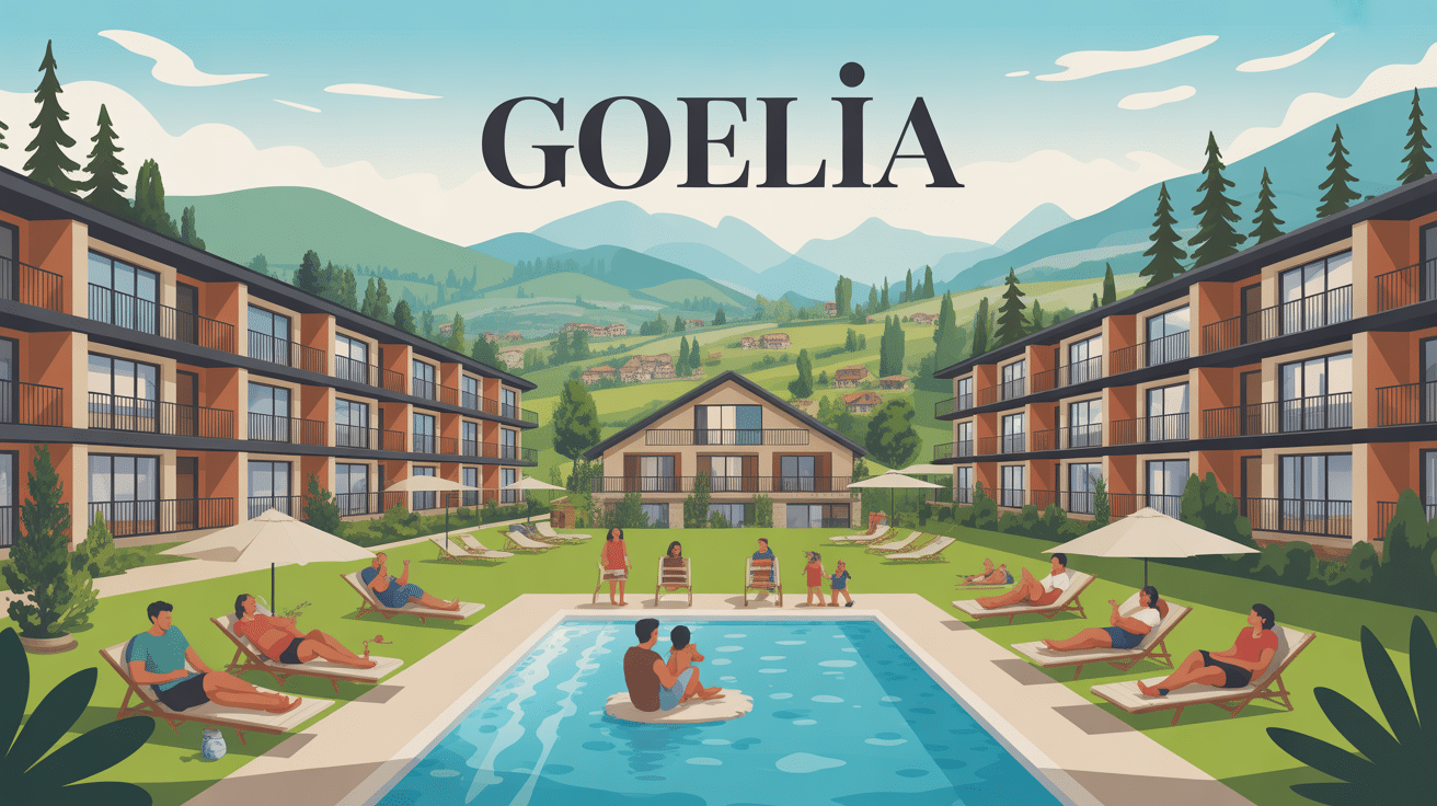 complexe Goelia avec appartements villas chalets piscine