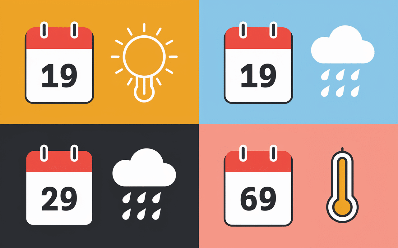 calendrier meteo vol nantes marrakech saisons temperatures