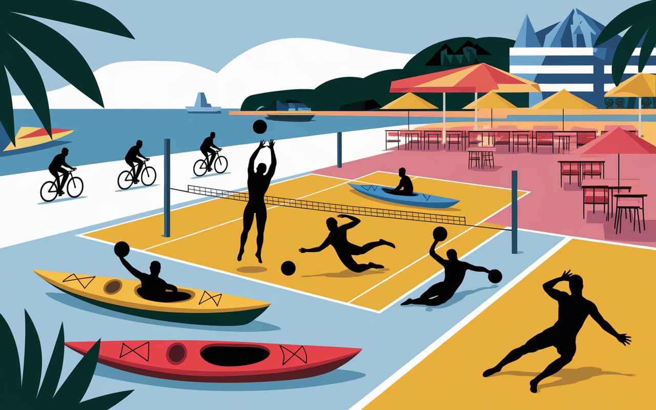 Sports et loisirs plage du Havre