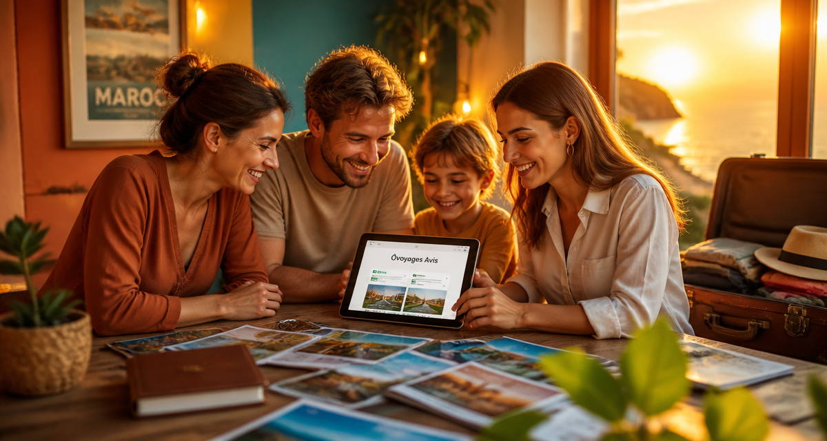 o voyage avis famille tablette brochures