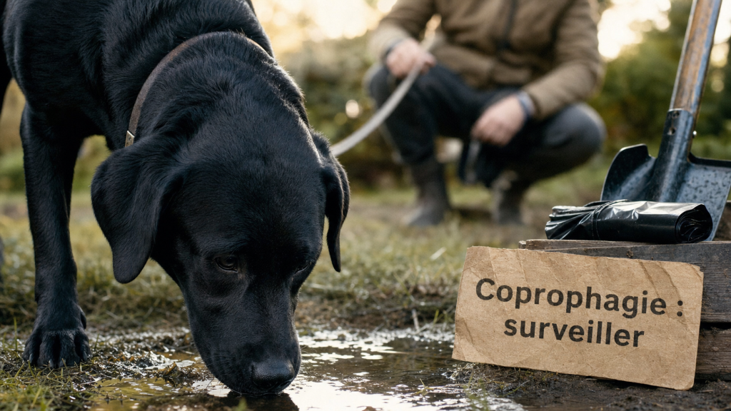 Chien qui mange son caca : comprendre les causes et stopper la coprophagie
