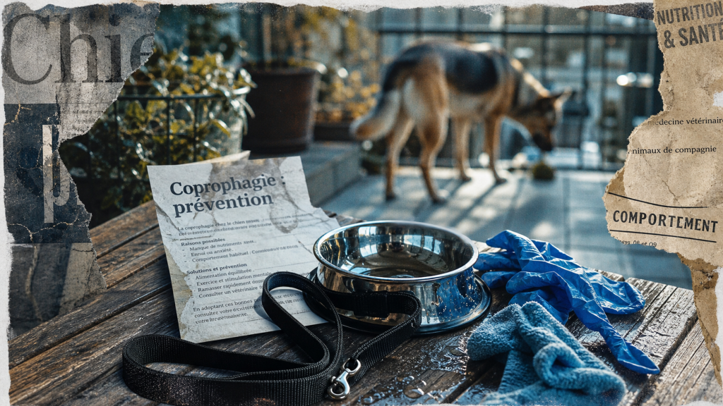 Chien qui mange son caca : comprendre les causes et stopper la coprophagie
