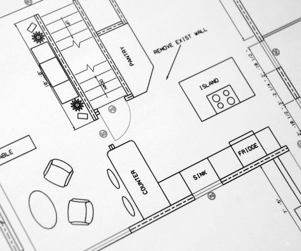 kitchen floor plan for designing your own kitchen layout plan