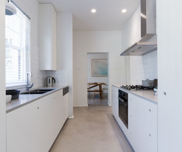 galley style kitchen