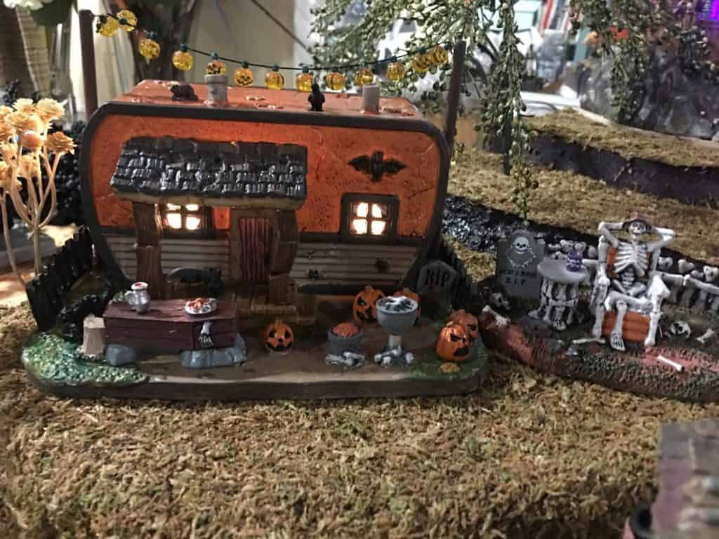 Spooky Halloween village