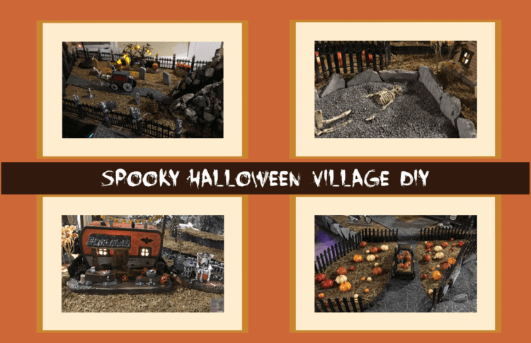 Spooky Halloween Village