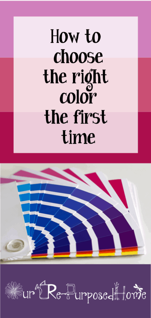 how to choose the right paint color